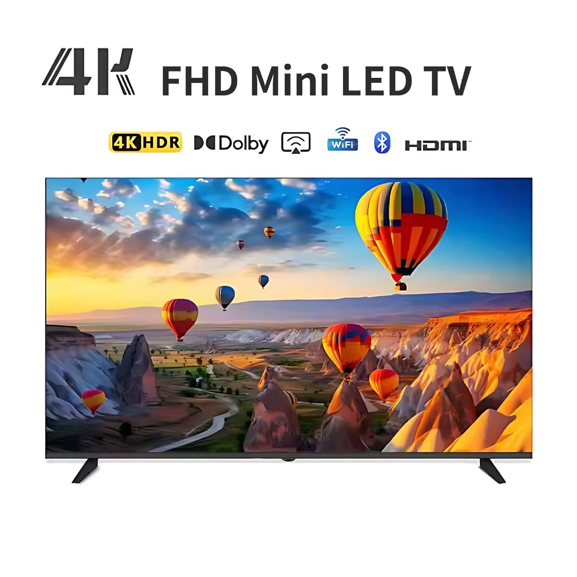 Export European Tv High Color Gamut 65inch Miniled Smart Lcd Ultra-Thin 75 85inch Mural Tv