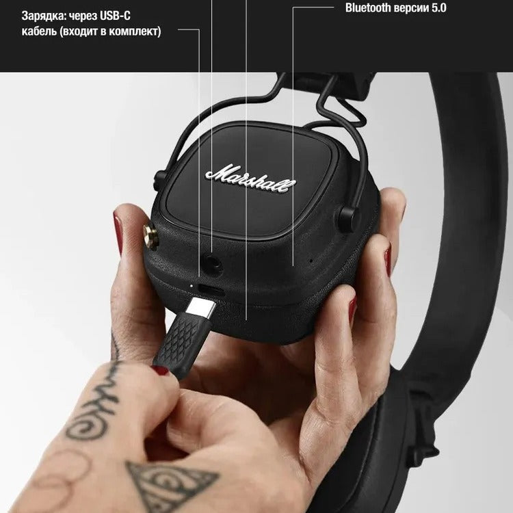 Major Iv Fourth Generation Head-Mounted True Wireless Bluetooth Headset, Hot Model Suitable for Marshall