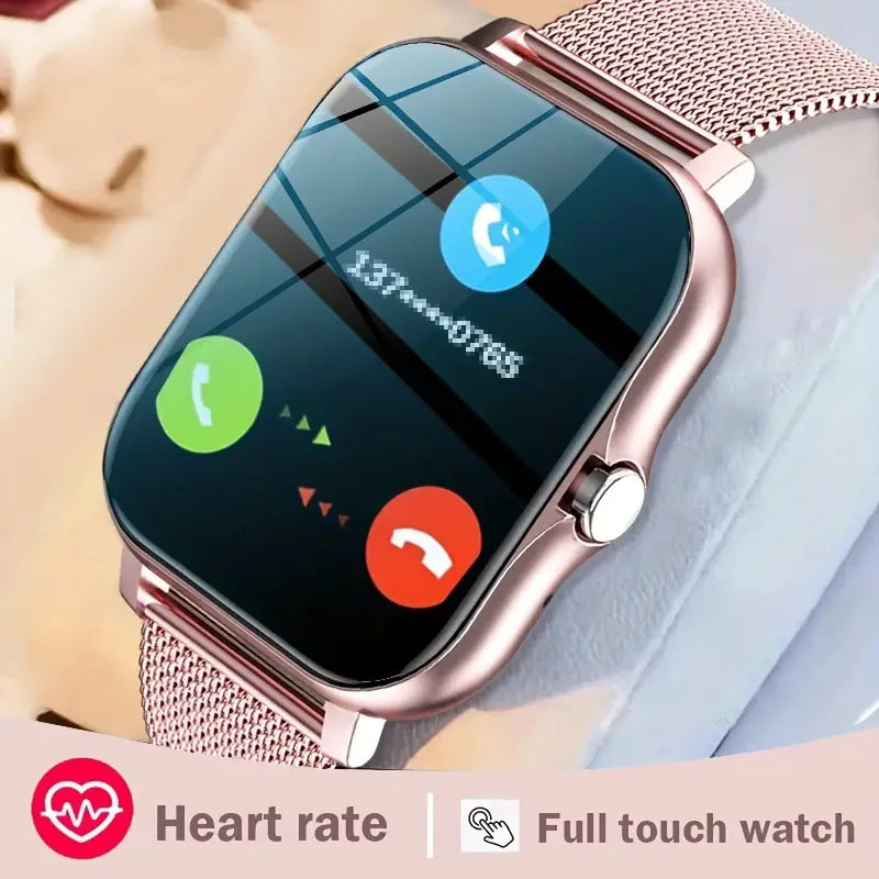 Hit Y13 Smartwatch with Gaming, Step Counting, Heart Rate Monitoring, Bluetooth Calling, Waterproof, Sports Monitoring, and Smart Reminders