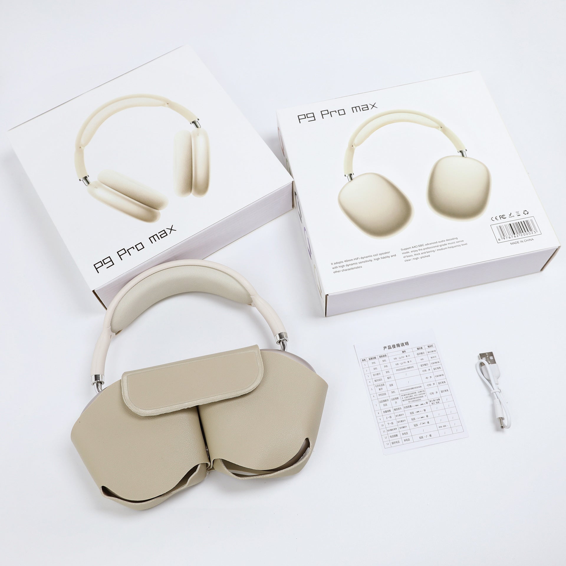 Huaqiangbei 2026 New Bluetooth Headset, Wireless, Comfortable for Long Wear, Good Sound Quality, Large Battery Capacity, Call Headset