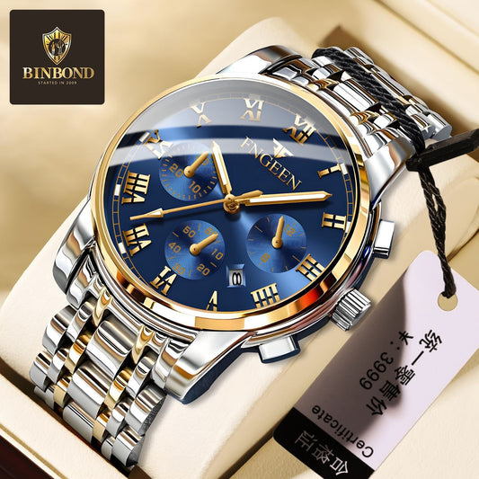 2019 New Fenzun Concept Automatic Mechanical Watch Fashionable Korean Quartz Men's Watch Waterproof Student Men's Watch