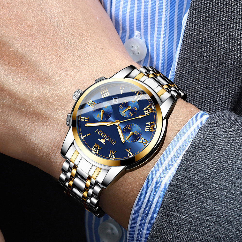 2019 New Fenzun Concept Automatic Mechanical Watch Fashionable Korean Quartz Men's Watch Waterproof Student Men's Watch