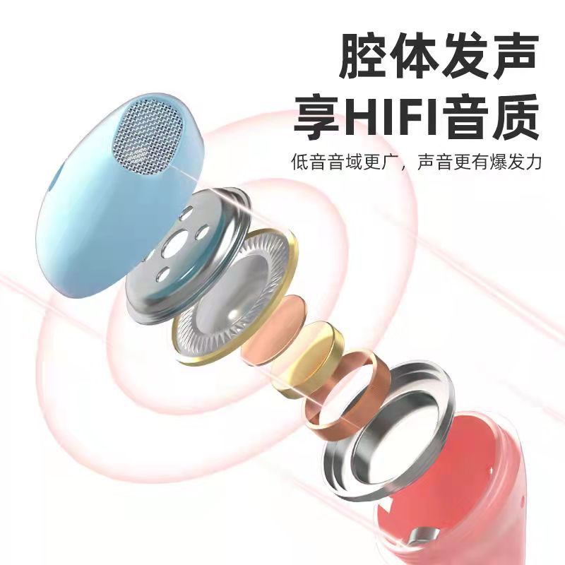 Heads phone U24 two-color headphones Macaron color contrast headphones K-song wire control headphones with microphone earplugs