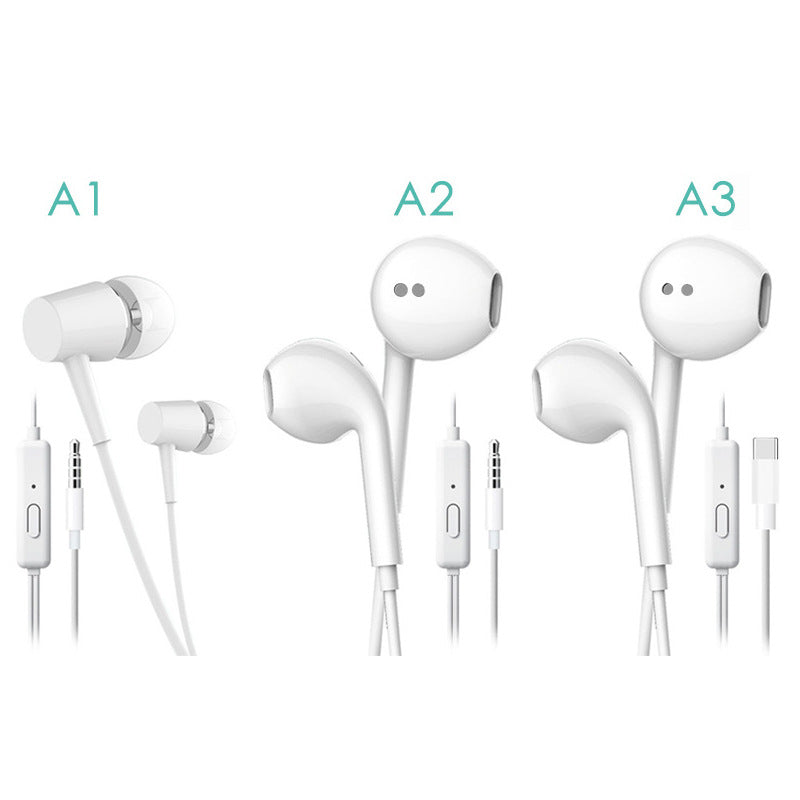Ear Headphones Suitable for Huawei Xiaomi Mobile Phone 3.5 Interface Type-C Digital Version Wired Headphones