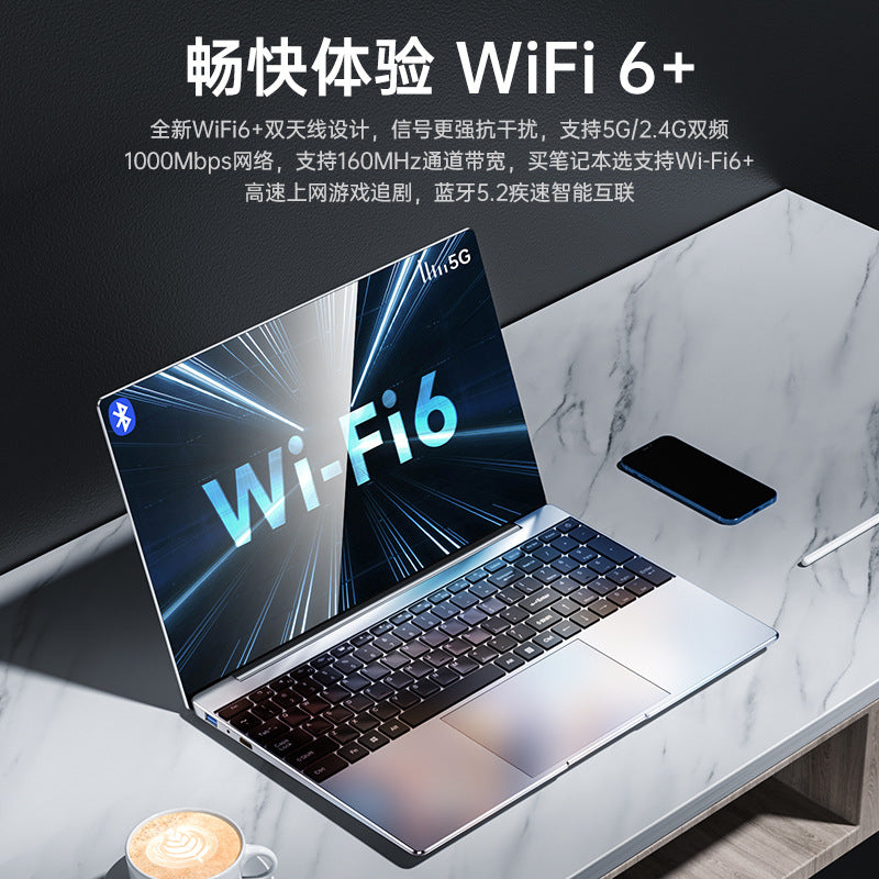 2025 New Core i7 Thin Laptop 14 "Gaming Netbook Office Design Laptop
