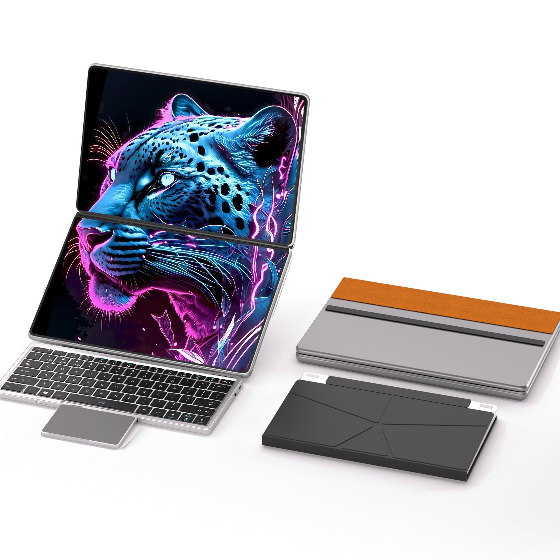 Core 12Th Generation Dual-Screen 10.95inch Laptop Wifi6 Touch Two-In-One  Thin and Light Office Use