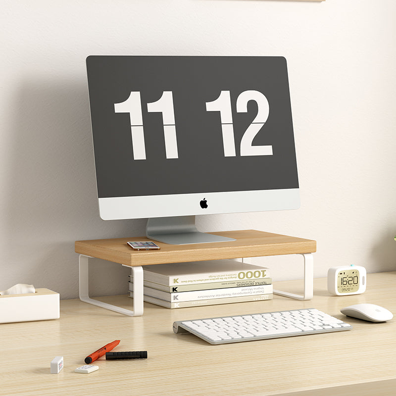 Monitor Elevated Rack Base Bracket Pad Elevated Rack Desktop Computer Elevated Rack Office Desktop Storage Rack