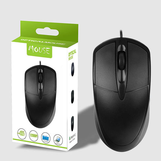 Neutral Wired USB Mouse Home Office Business Notebook Desktop