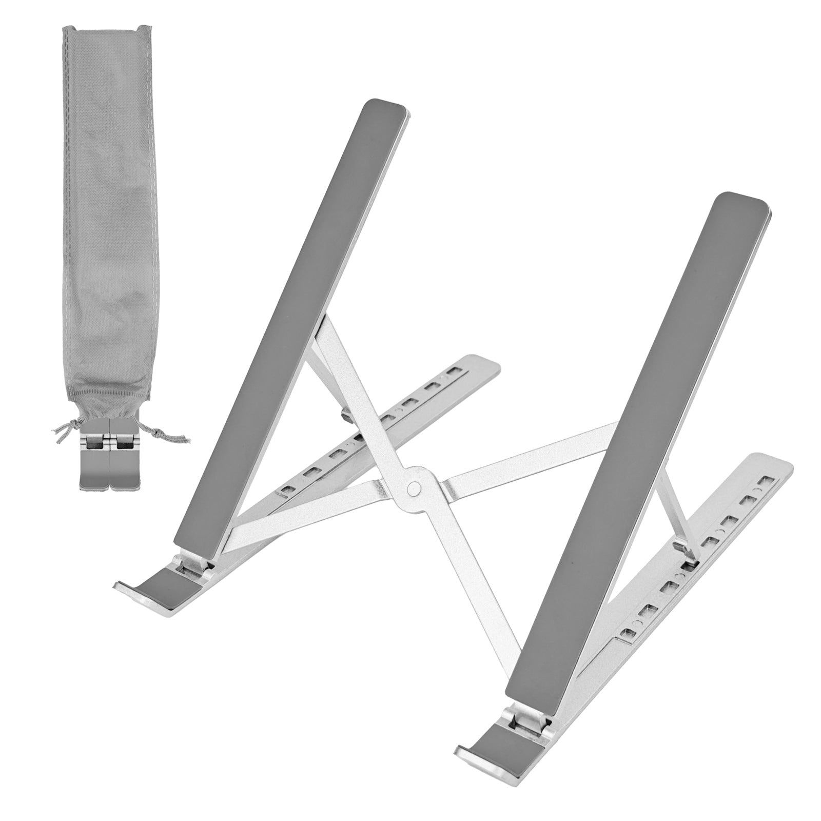 Aluminum Alloy Z49 Aluminum Alloy Computer Stand Notebook Foldableing Cooling Aluminum Alloy Stand Portable Adjustable Storage