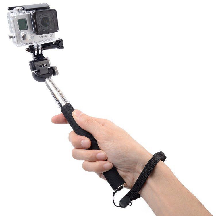 Cross-Border Gopro Selfie Stick Hreo7/5/6/3+ Action Camera Handheld Selfie Stick Z07-1 Dropshipping
