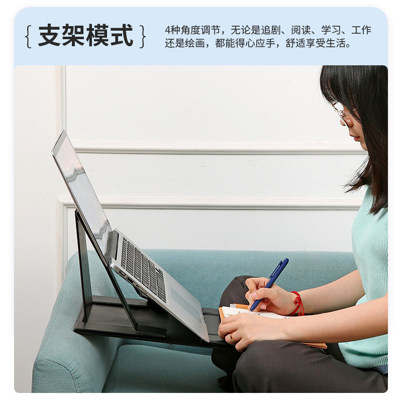 Car Foldableable Table Invisible Stand Bed Small Desk Multifunctional Portable Laptop Tablet Stand
