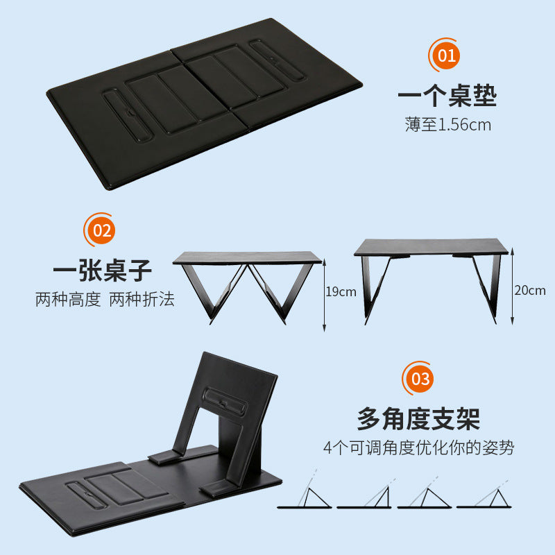 Car Foldableable Table Invisible Stand Bed Small Desk Multifunctional Portable Laptop Tablet Stand