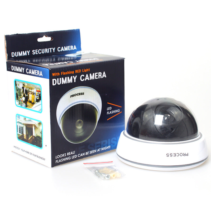 Factory Direct fake monitor fake hemisphere simulation hemisphere simulation camera simulation monitoring model probe with light