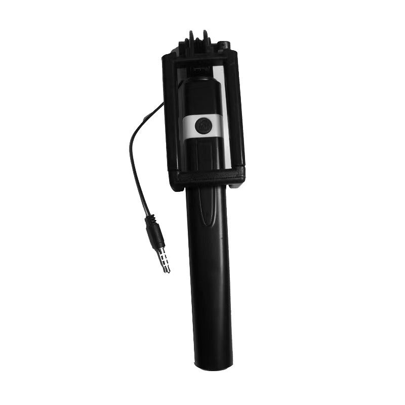 Mobile Phone Wire-Controlled Selfie Stick Suitable for Android and Apple 3.5Typec Interface Telescopic Foldableing Selfie Stick