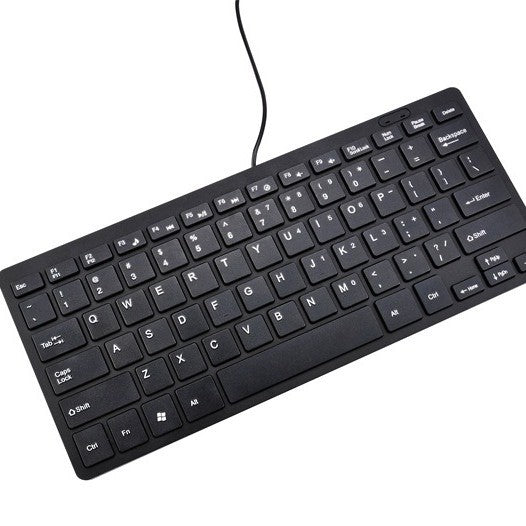 K1000 Mini Wired Keyboard Computer Universal Keyboard USB Wired Keypad  Wired Office Keyboard