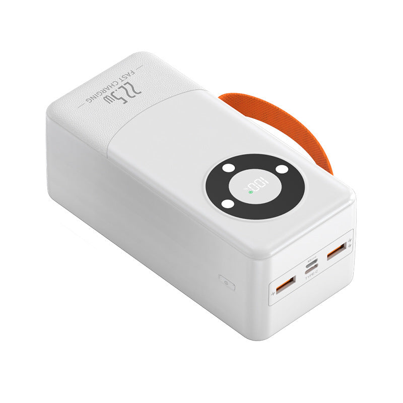 New Model with Built-In Cable Super Fast Charging Power Bank Ultra-Large Capacity 50000 Mah Mobile Power Supply