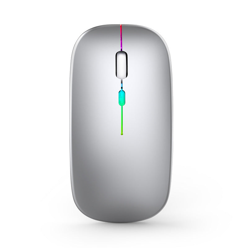 New Charging Bluetooth Dual-Mode Wireless Luminous Computer Notebook Office Silent Mouse