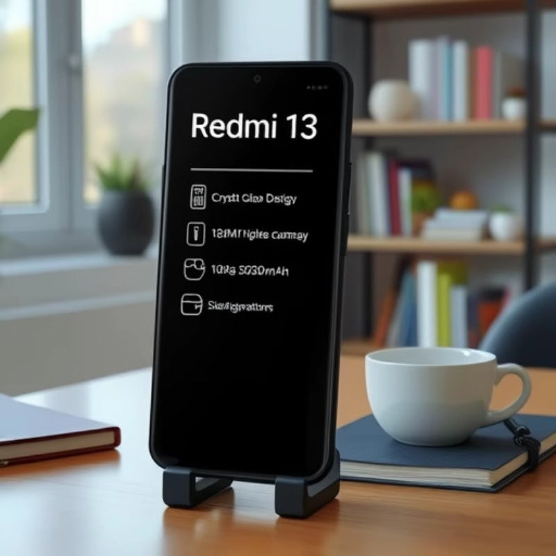 Redmi 13 Global Version Cross-Border Mobile Phone Android Smartphone Google Overseas Version 128G+4G Hd Screen