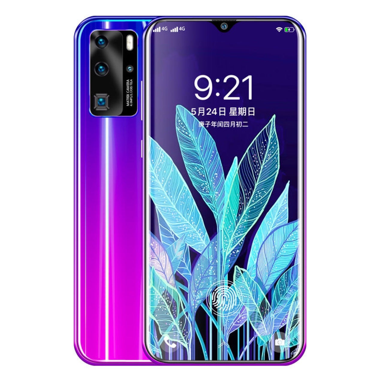 2021 mainland licensed neutral three-pack universal dual-card dual-mode green quad-core advertising promotion Lianfa mobile phone