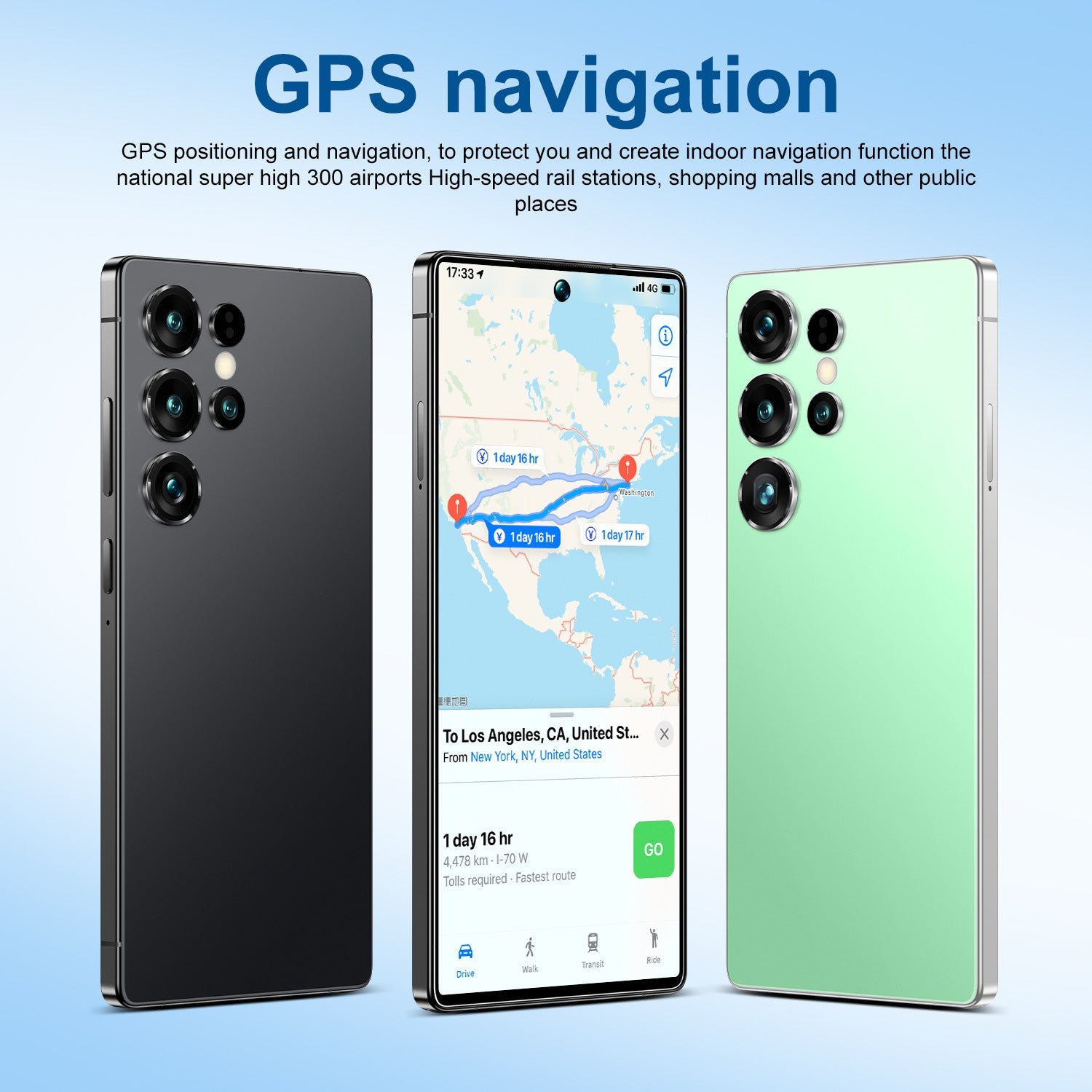 Brand New Smartphone Domestic Brand P80Pro Genuine Android Smart Brand New Unopened Cross-Border Smartphone