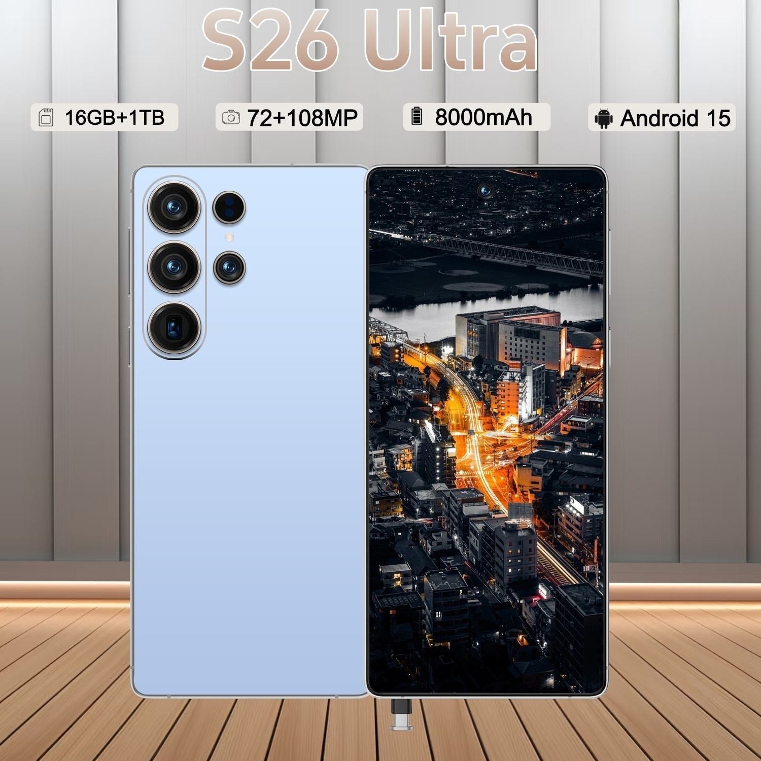 Mobile Phone 5g S26 Ultra 6.75inch Smartphone in Stock Global Version