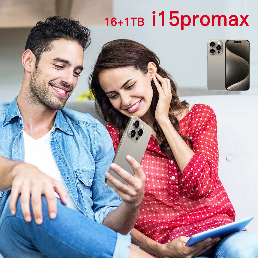 I15Promax cross-border foreign trade Android 7.3 inch smartphone 2 16G export low price in stock phone