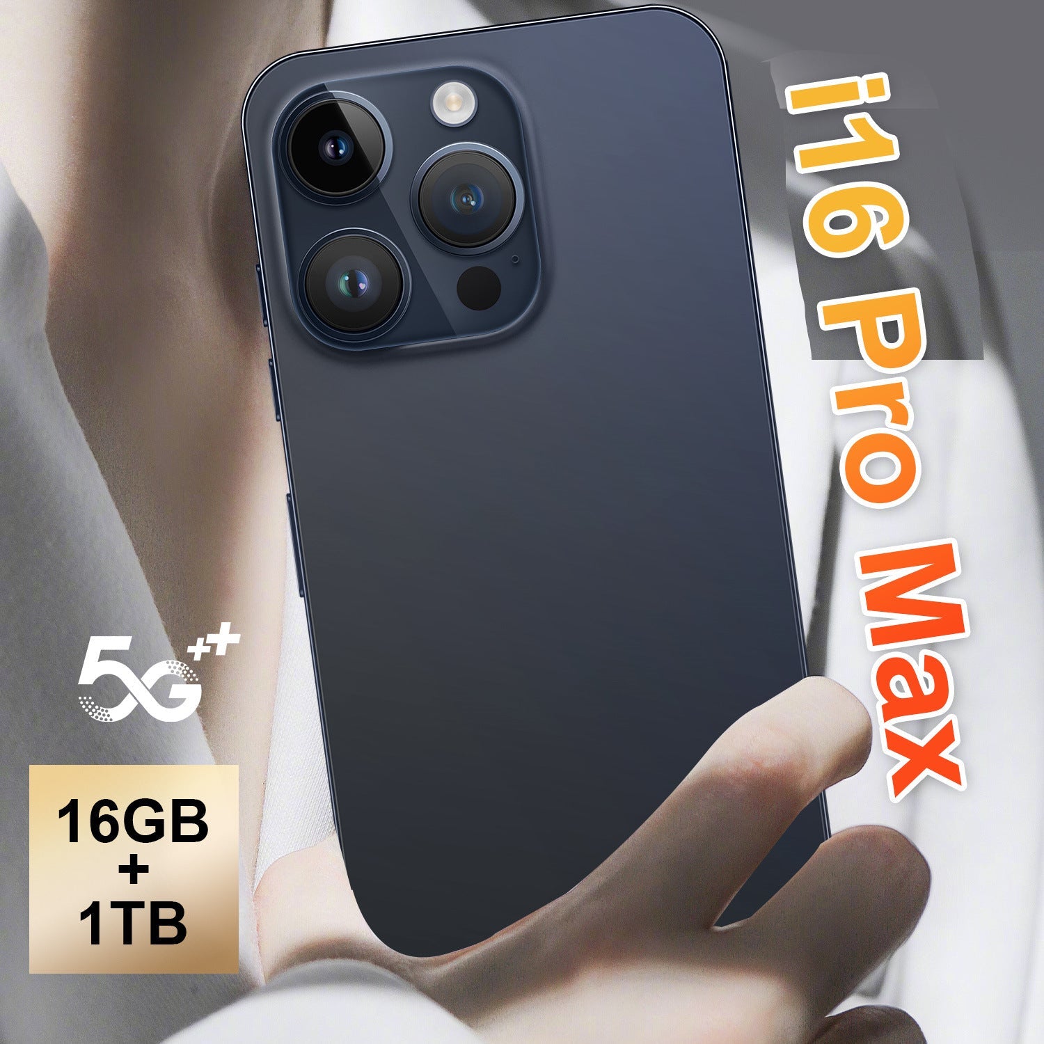 2025 New Mobile Phone I16 Promax 5g Global Universal Smart Island 16+1Tb Android 8.1