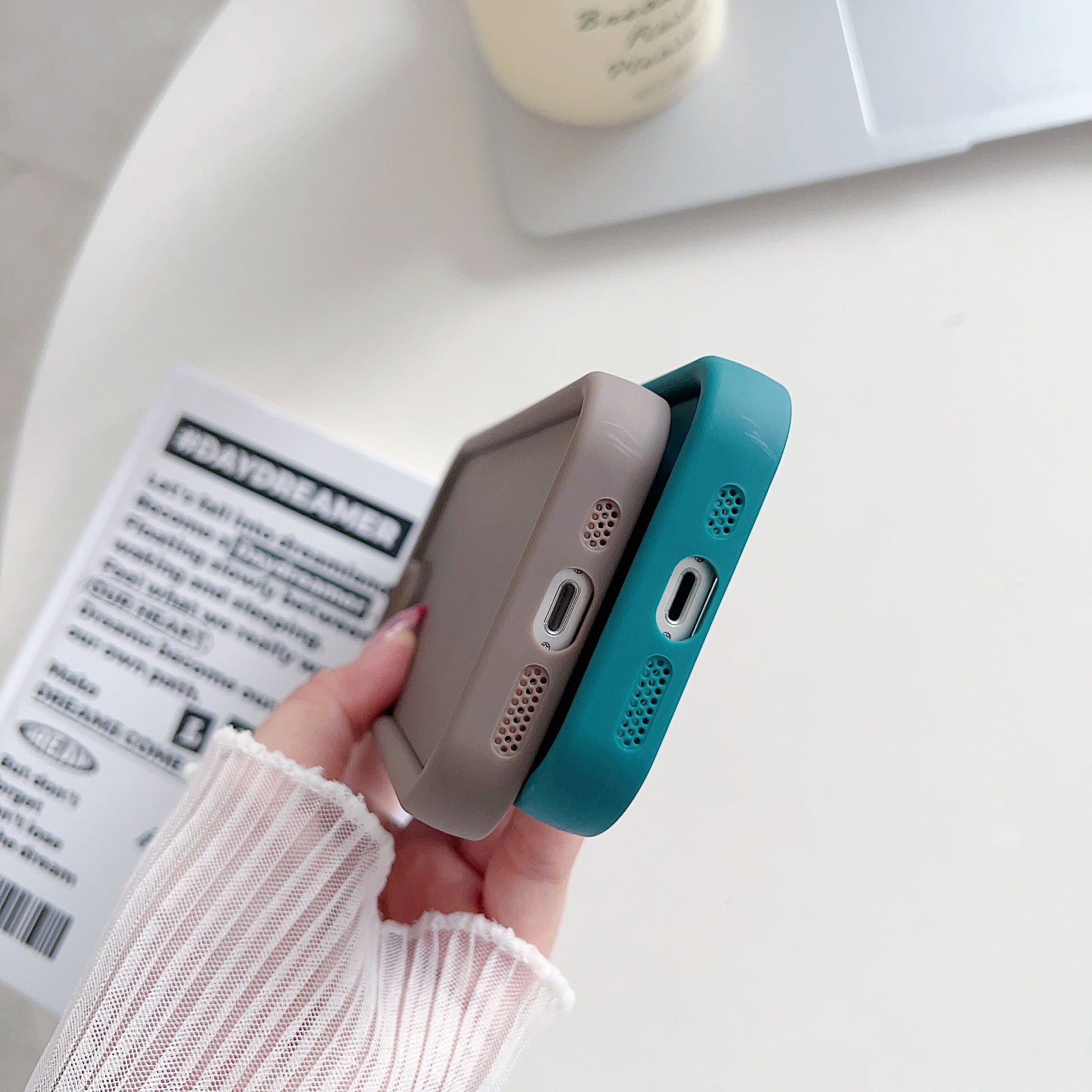 Suitable for New Apple 17 Emery Mobile Phone Case Material Pure Color 15Tpu Iphone16 Mobile Phone Protective Cover
