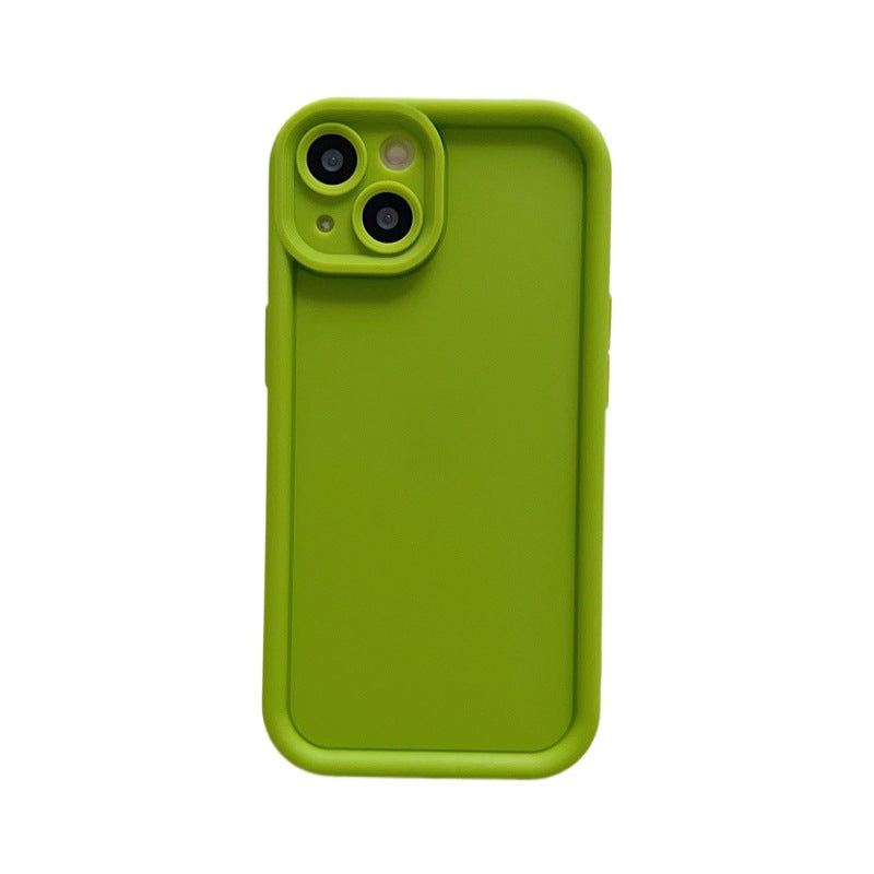 Suitable for New Apple 17 Emery Mobile Phone Case Material Pure Color 15Tpu Iphone16 Mobile Phone Protective Cover