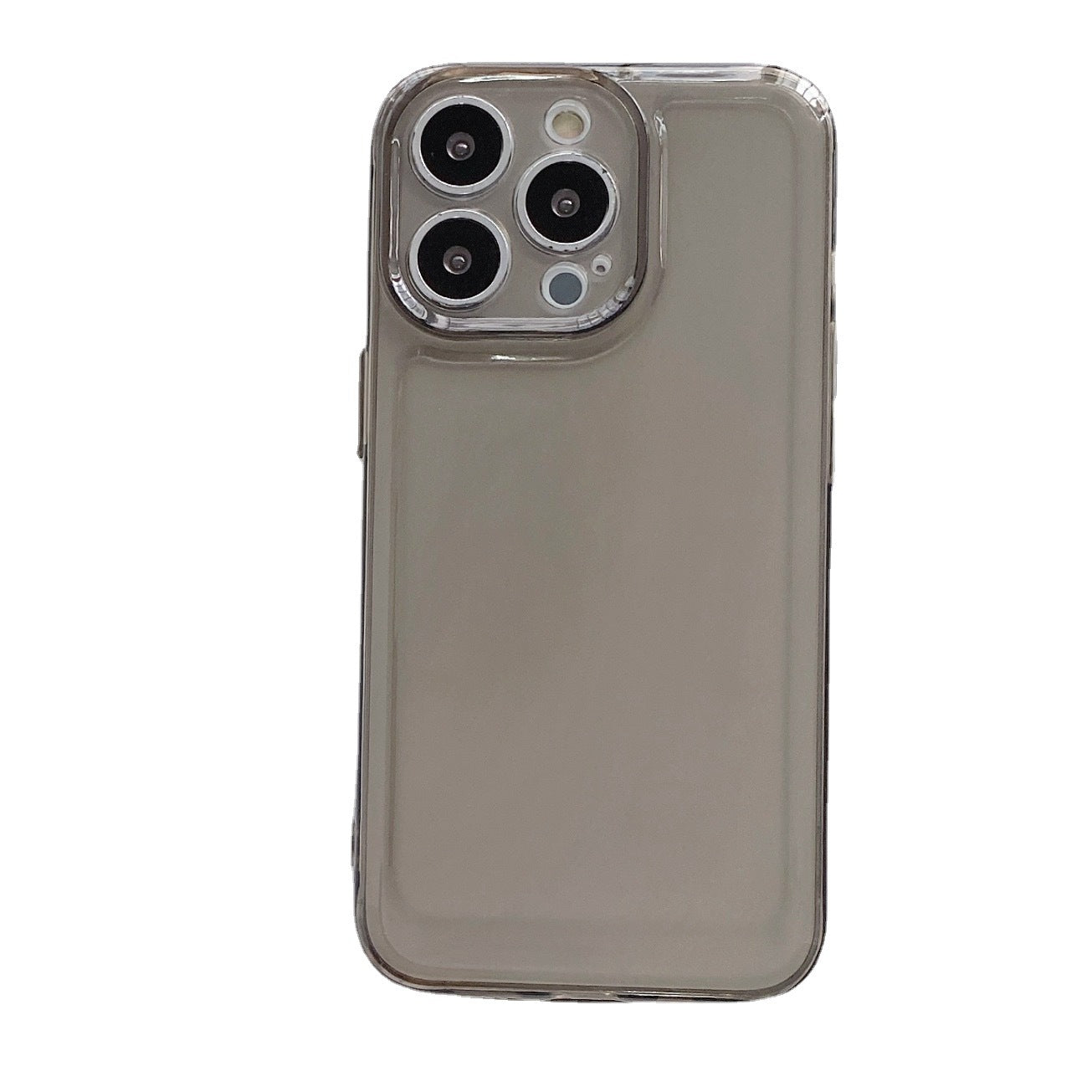 Suitable for Apple 17Promax Transparent Mobile Phone Case Iphone16Tpu Anti-Fall 15 Space All-Inclusive 13 Protective Cover