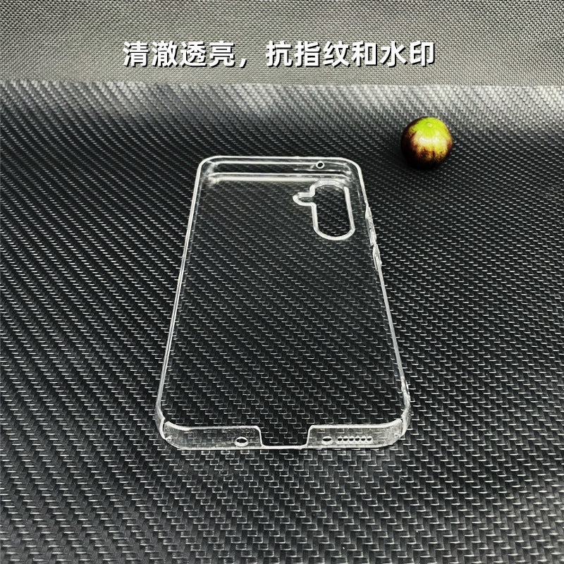 Suitable for Samsung A57 Phone Case, Full Coverage A37 Transparent Protective Case, A17 Hard Case, Creative Anti-Drop Spray Oil A56 Plain