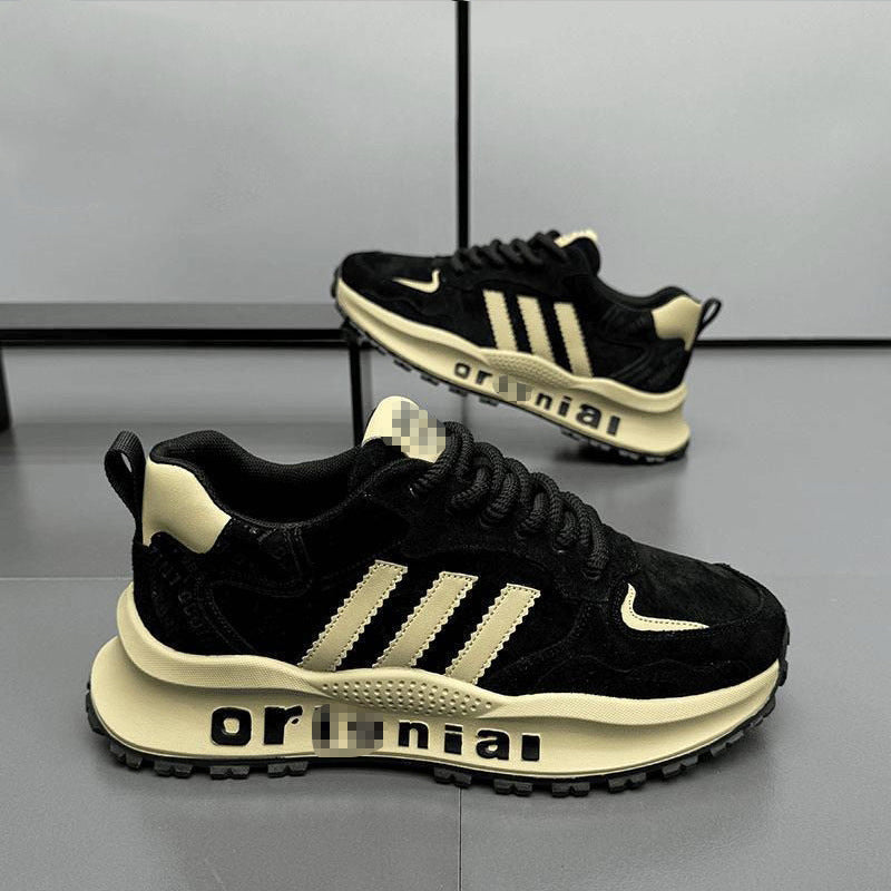 Gifts Men's Shoes New Comfortable Casual Shoes Trendy Fashion Casual Shoes Color-matching Student Sports Running Shoes
