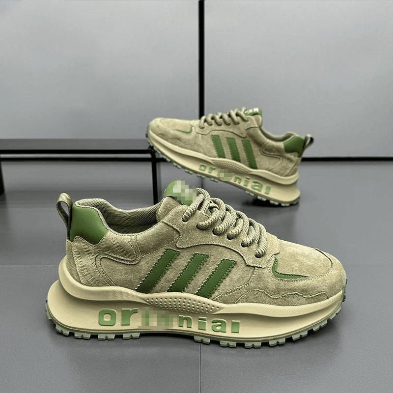 Gifts Men's Shoes New Comfortable Casual Shoes Trendy Fashion Casual Shoes Color-matching Student Sports Running Shoes