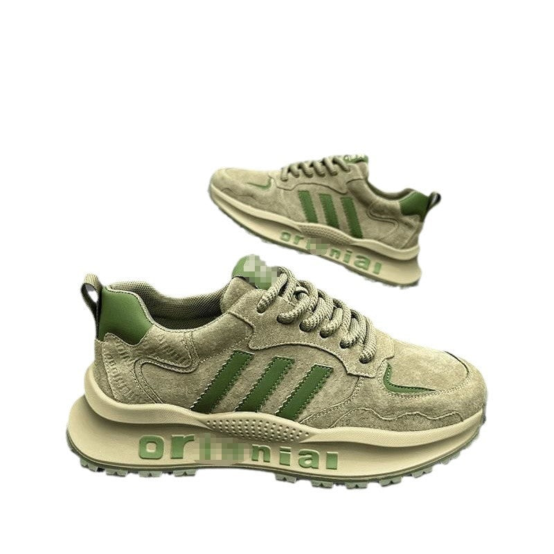Gifts Men's Shoes New Comfortable Casual Shoes Trendy Fashion Casual Shoes Color-matching Student Sports Running Shoes