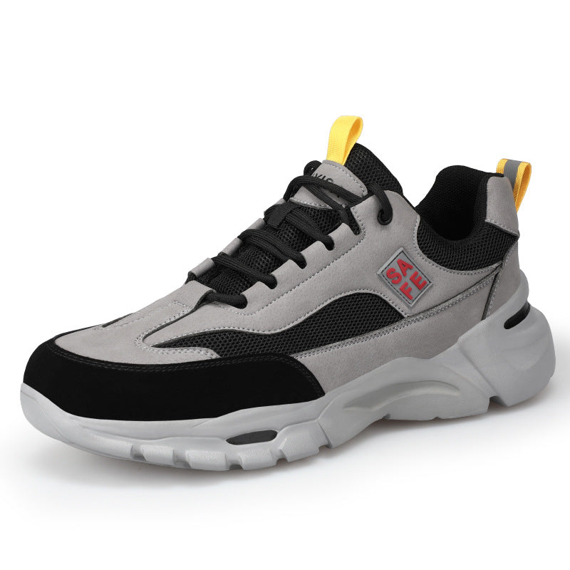 Factory Direct Sales of Men's Labor Protection Shoes, Lightweight, Comfortable, Soft, Anti-Smash, Anti-Puncture, All-Season Work Shoes, Non-Slip Safety Shoes for Men