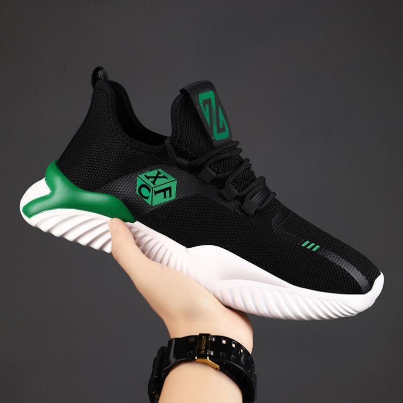 men's fashion shoes 2021 new men's sneaker student lace-up casual running shoes men's shoes summer