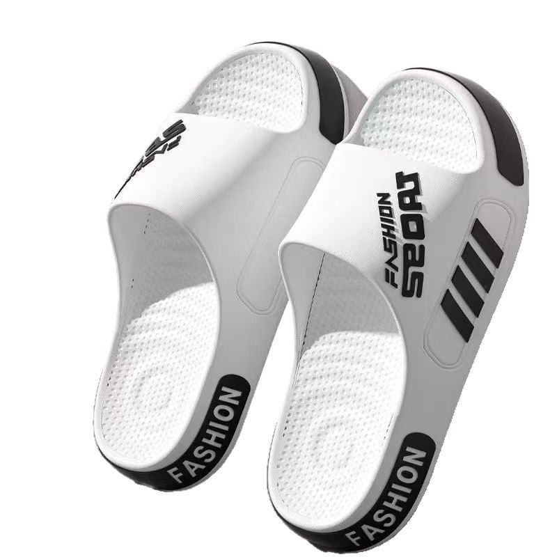 High-class Slippers Men's 2025 New EVA Non-slip Deodorant Summer Outfit Home plus size Sports Trendy Sandals