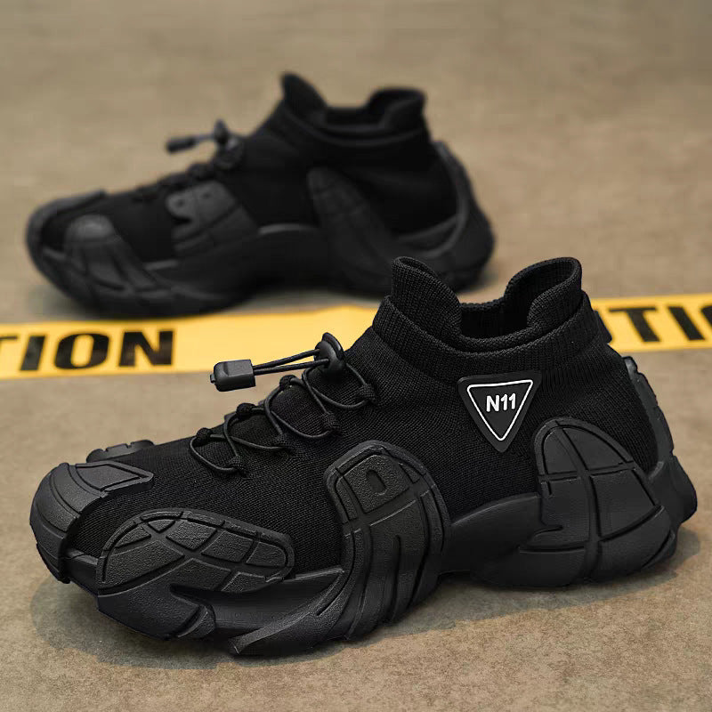 Men's New Sports Shoes, Mesh Breathable Casual Shoes, Comfortable Soft-Soled Shoes, Slip-On Slip-Ons, Trendy Dad Shoes