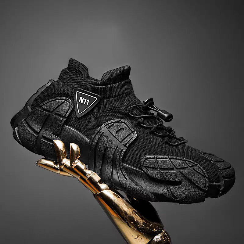 Men's New Sports Shoes, Mesh Breathable Casual Shoes, Comfortable Soft-Soled Shoes, Slip-On Slip-Ons, Trendy Dad Shoes