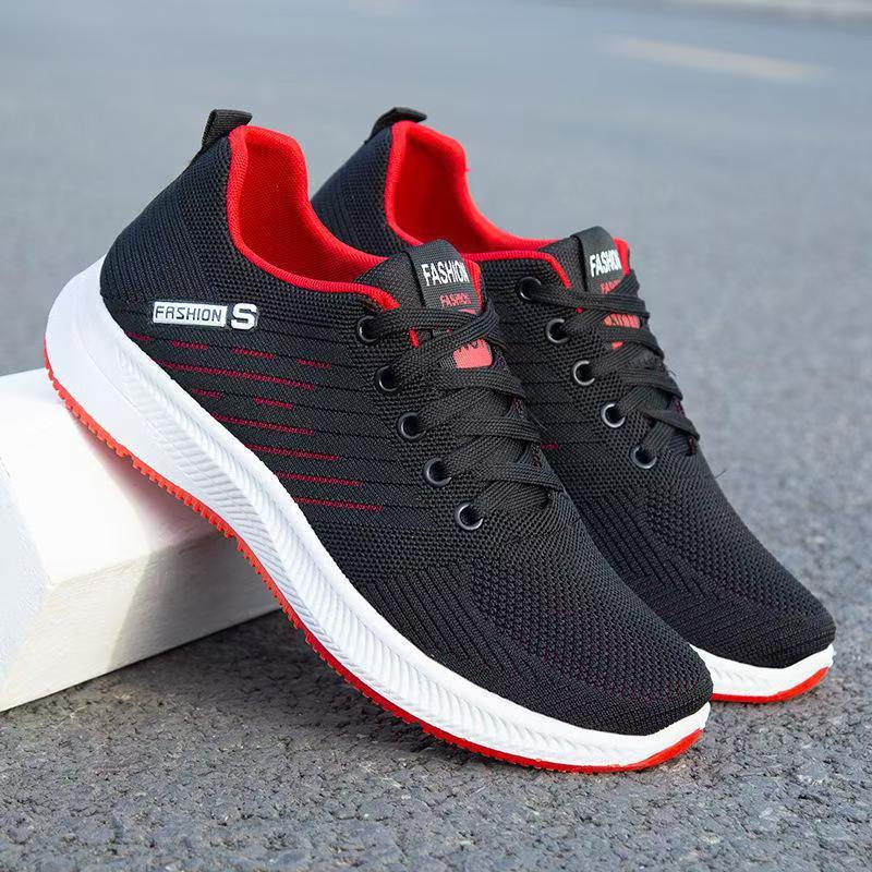2025 spring new men's shoes breathable shoes trend casual sneaker mesh cloth shoes,outdoor running shoes