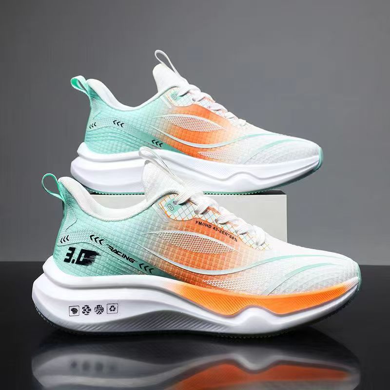 Men's Shoes Trendy New Running Shoes Versatile Outdoor Men's Sports Shoes Fashionable Mesh Breathable Shoes