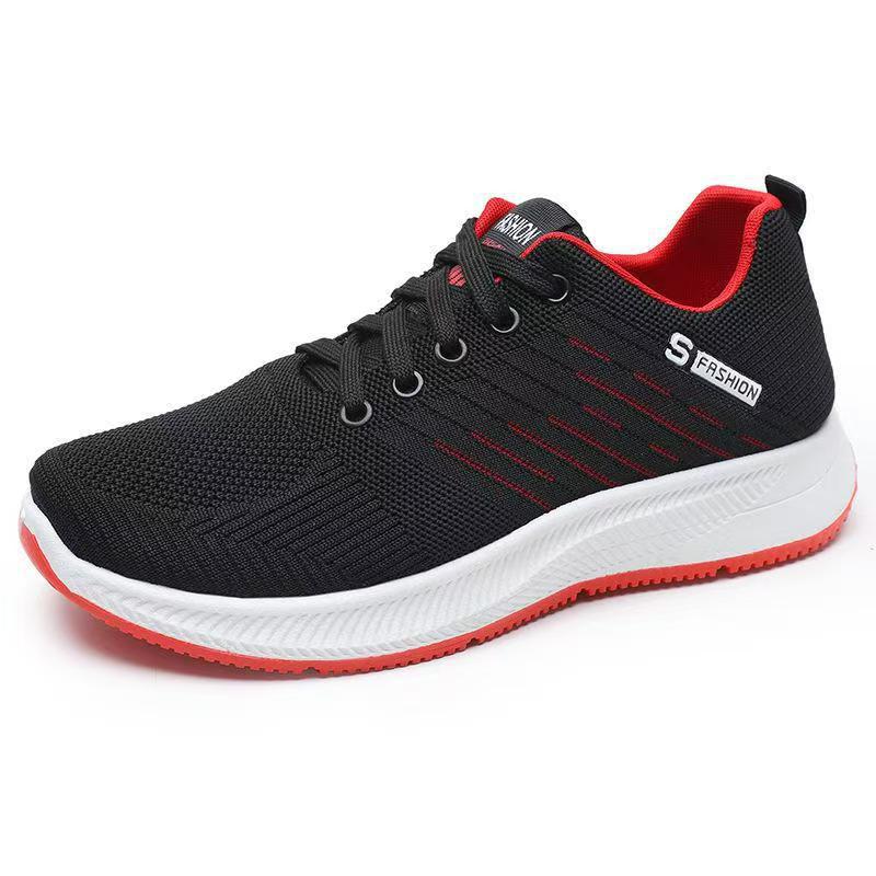 2025 spring new men's shoes breathable shoes trend casual sneaker mesh cloth shoes,outdoor running shoes