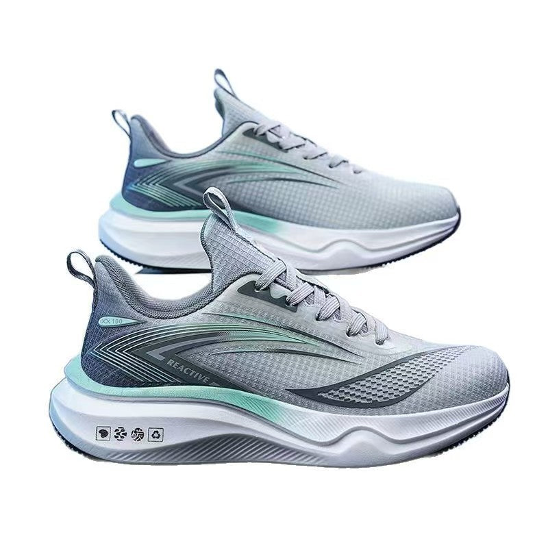 Men's Shoes Trendy New Running Shoes Versatile Outdoor Men's Sports Shoes Fashionable Mesh Breathable Shoes