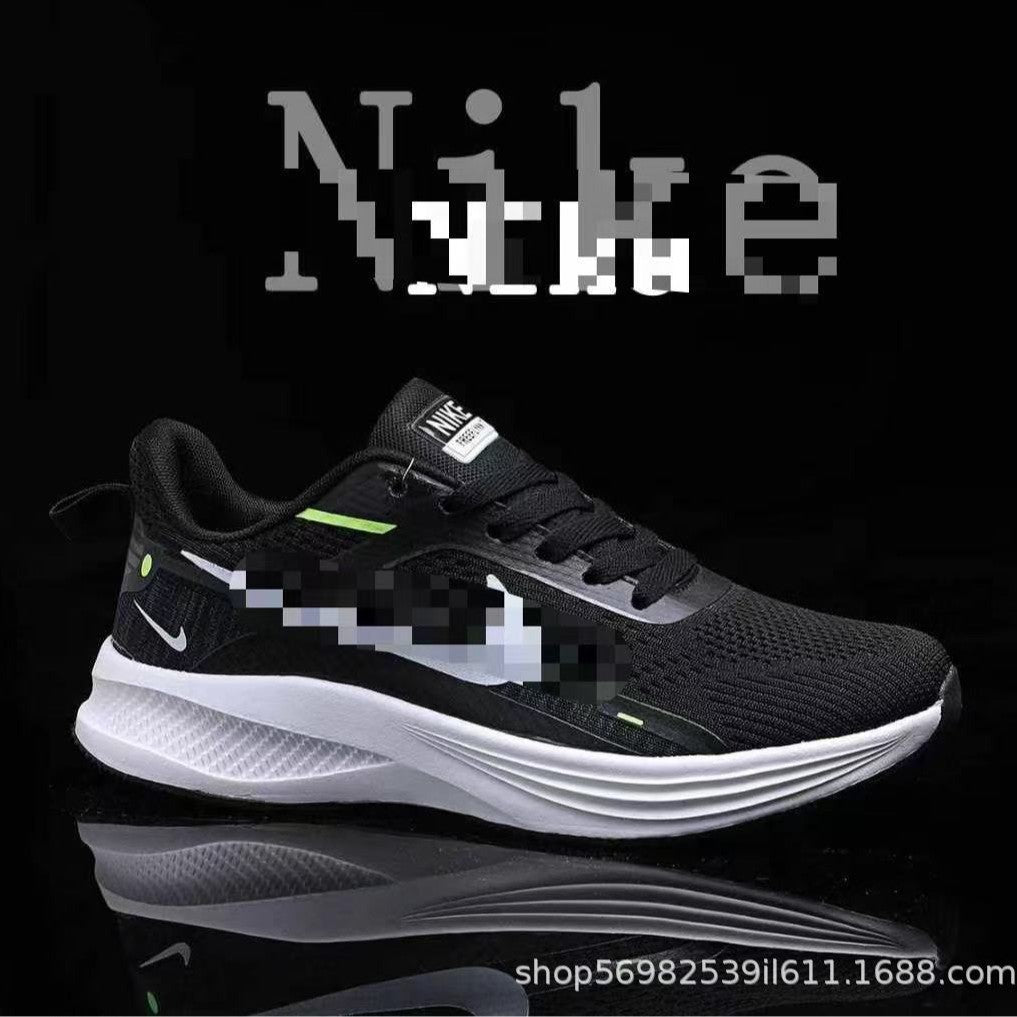 Flyknit Men's and Women's Sports Shoes, Mesh Casual Non-Slip Shoes, Available in Physical Stores and Market Stalls, Stock Surplus, Versatile Low-Top Shoes