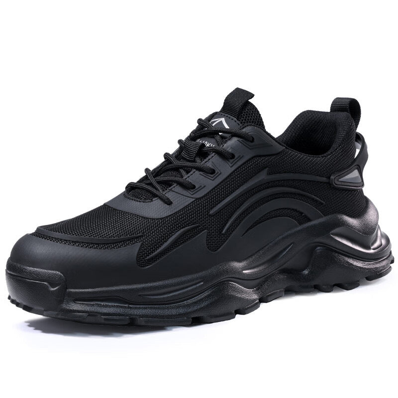 Blue Seagull Shield Labor Protection Shoes Summer Breathable Anti-Smash and Anti-Puncture Electrician Shoes Men's Insulated 10Kv Safety Work Shoes