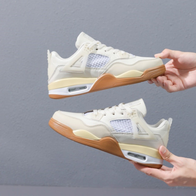 Sports Shoes for Women in Autumn and Winter 2023 New Versatile Thick-Soled Heightening Girls' Shoes Popular Casual Lightweight Men's Shoes