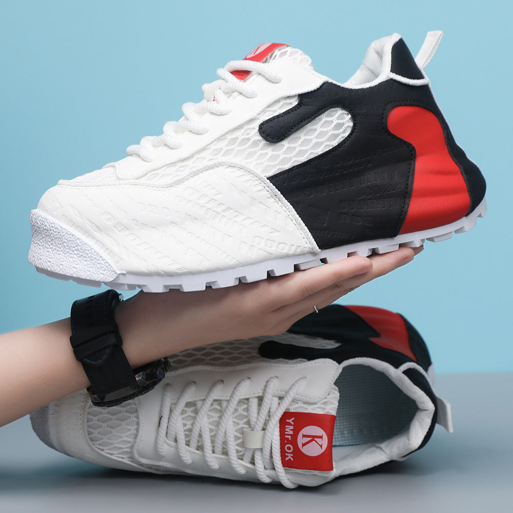 Men's Shoes plus size 46 47 Foreign Trade Four Seasons Comfortable Breathable Casual Shoes Internet Celebrity Same sneaker Heightening Shoes