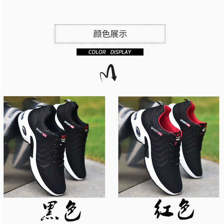 2024 New Men's Shoes Waterproof Non-slip Casual Shoes Black Running Shoes All-match Large Size Men's Leather Sneakers