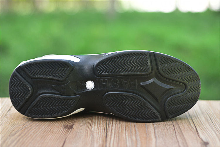 2024 New Men's Shoes Waterproof Non-slip Casual Shoes Black Running Shoes All-match Large Size Men's Leather Sneakers