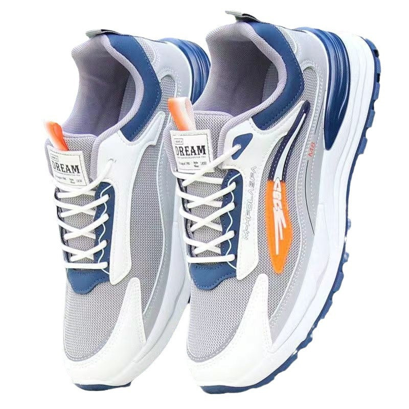 Men's Shoes 2025 New Breathable Mesh sneaker Soft Sole Running Shoes Fashion Casual Shoes Thick Sole Torre Shoes